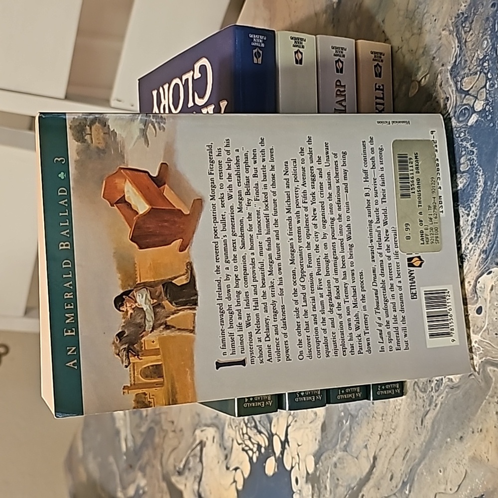 1991-1995 B. J. Hoff, An Emerald Ballad 5 Series Book Edition - Picture 9 of 15